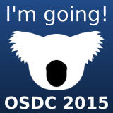 I'm going to the Open Source Developer's Conference!