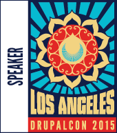 Speaker Badge - Los Angeles DrupalCon 2015