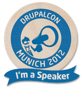 DrupalCon Munich 2012 - I'm a speaker